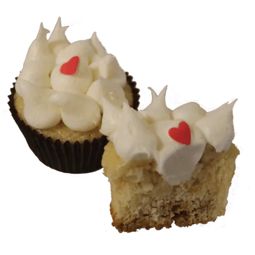 Key lime pie cupcake